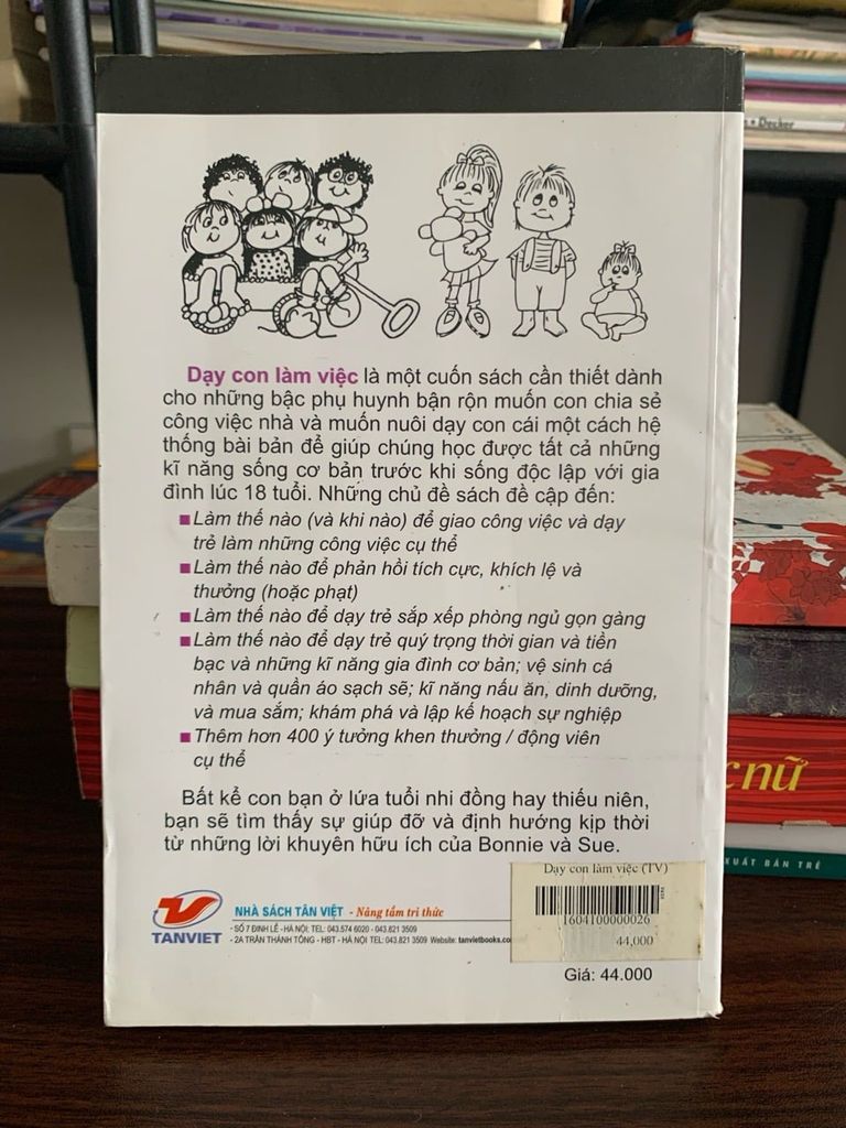 Dạy con làm việc – Bonnie Runyan McCullough & Susan Walker Monson - Ảnh chụp thực tế