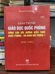 Giáo trình Giáo dục quốc phòng: Tập III – Cuốn 2 - ảnh 1