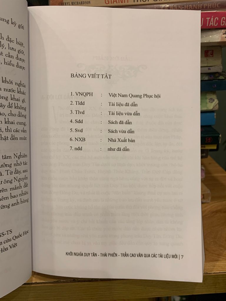 Khởi nghĩa Duy Tân Thái phiên -Trần Cao Vân qua các tài liệu mới -NXB Thanh Niên - Ảnh thực tế 5