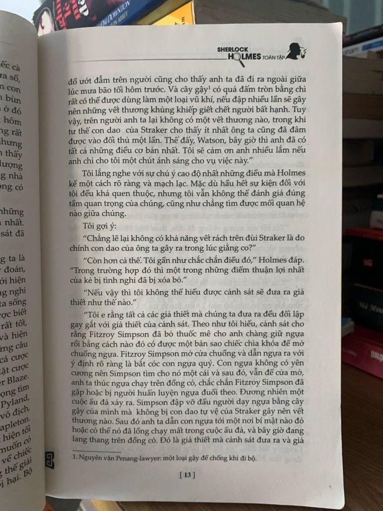 Sherlock Hoi Mes 2 - Arthur conan doyle - Ảnh thực tế 4
