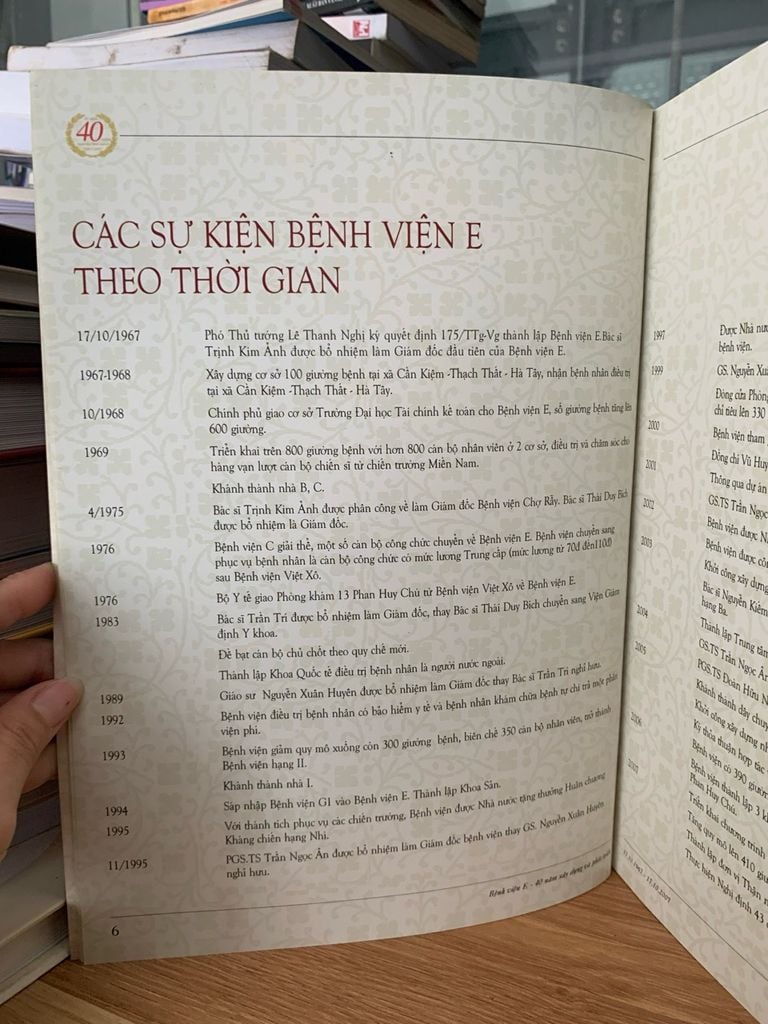 Bệnh viện E 40 năm xây dựng và phát triển - Ảnh thực tế 7