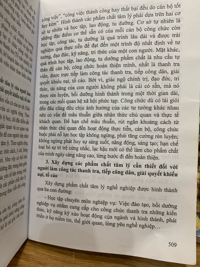 Tài liệu bồi dưỡng nghiệp vụ thanh tra chương trình thanh tra viên -quyển 1 - Ảnh thực tế 5