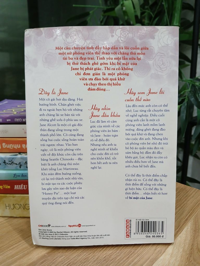 Bí mật của Jane (See Jane Score) – Rachel Gibson - Ảnh chụp thực tế