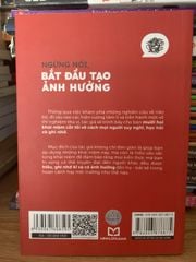 Ngừng nói,bắt đầu tạo ảnh hưởng -Nguyễn ngọc Ưu dịch - ảnh 3