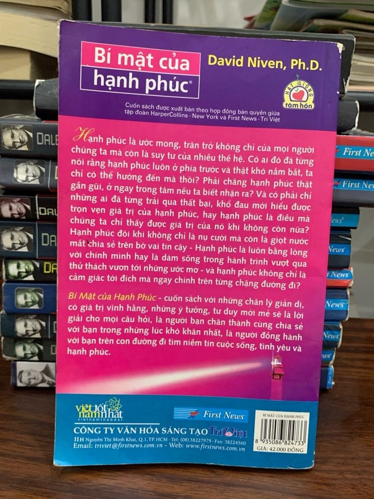 Bí mật của hạnh phúc- David Niven - Ảnh chụp thực tế