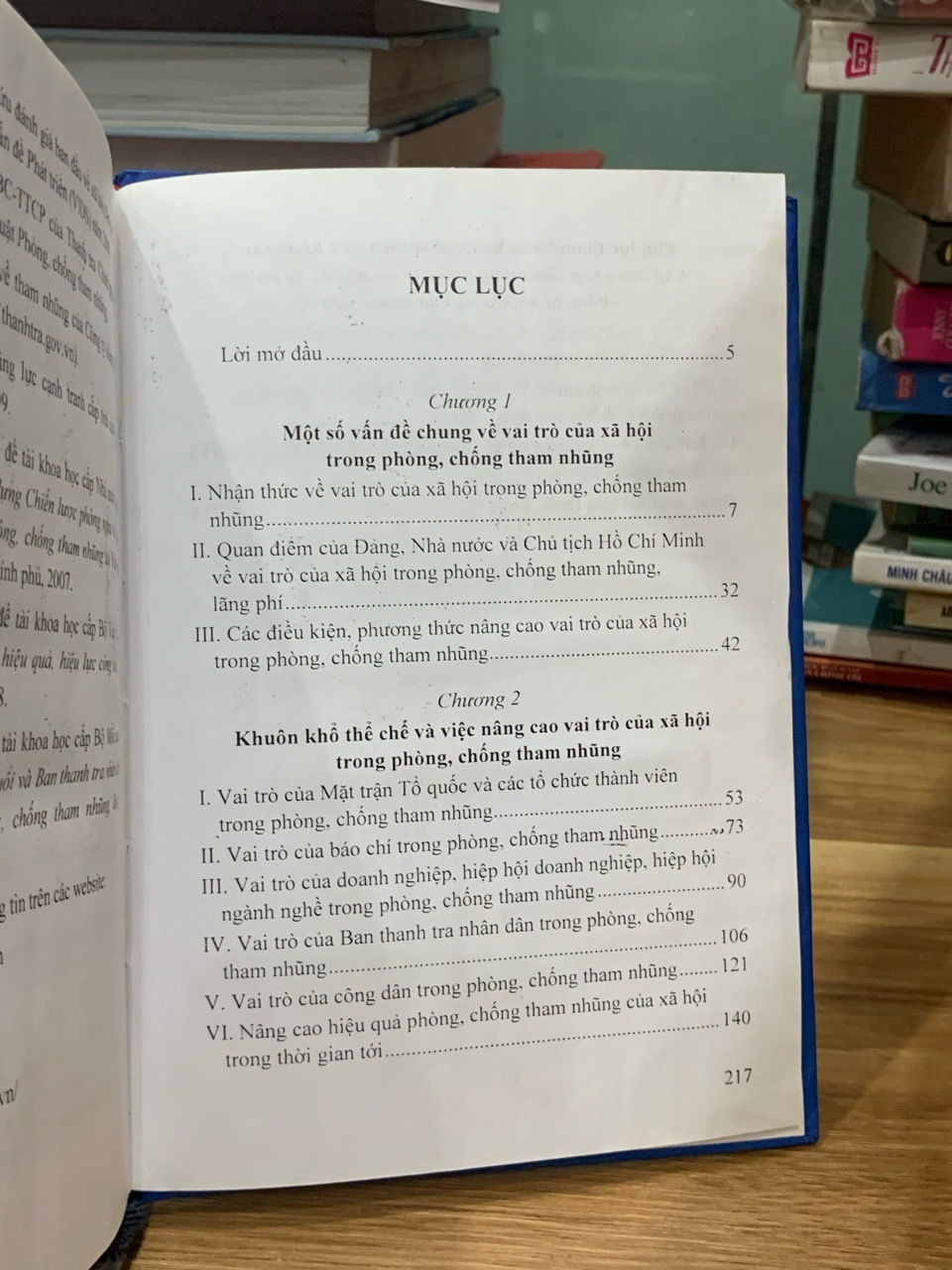 Vai trò của xã hội trong phòng chống tham nhũng