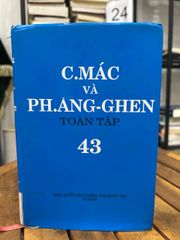 C. Mác và Ph. Ăng-ghen Toàn tập - Tập 43: Tác phẩm và Thư từ (1868-1870) - ảnh 1