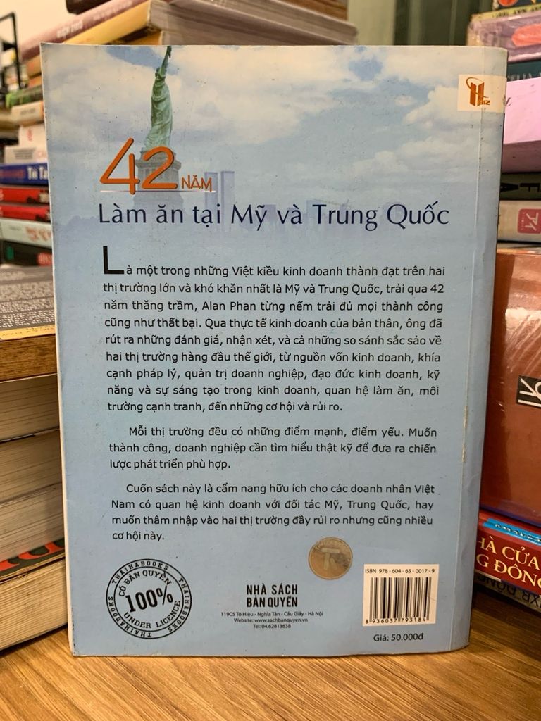 42 Năm làm ăn tại Mỹ và Trung Quốc - Alan Phan - Ảnh chụp thực tế