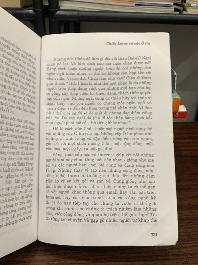 Chiếc Lexus và Cây Ô liu – Thomas L. Friedman - Ảnh thực tế 5