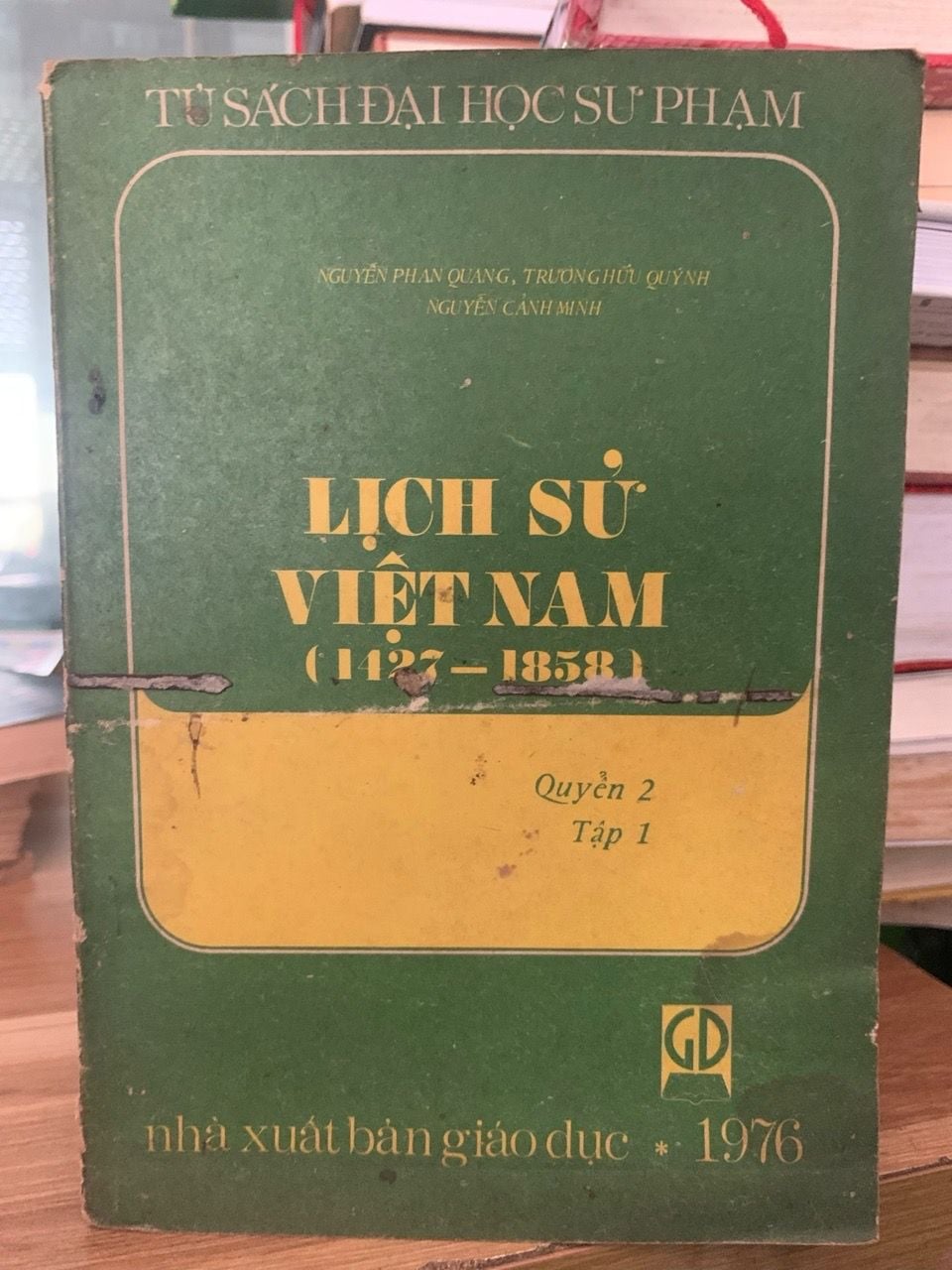 Lịch sử Việt Nam (1427-1858)-NXB Giáo dục 1976