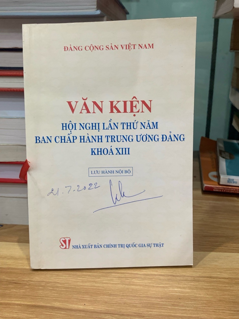 văn kiện hội nghị lần thứ 5 ban chấp hành trung ương đảng khoá 8 -ĐCS Việt nam