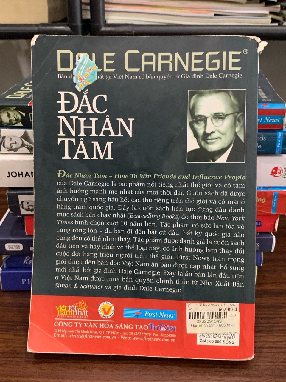 Đắc nhân tâm – Dale Carnegie (Nguyễn Minh Nhật xuất bản)