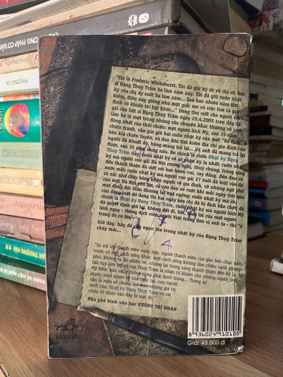 Nhật ký Đặng Thuỳ Trâm -Nhã Nam