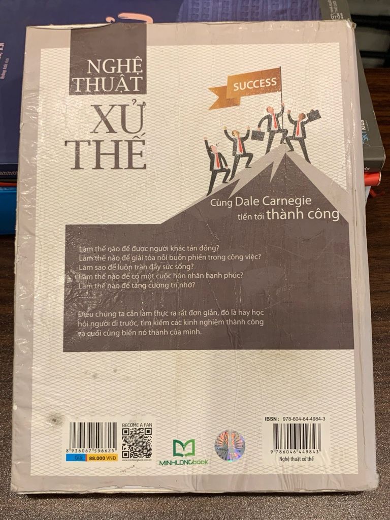 Nghệ thuật xử thế – Dale Carnegie tiến tới thành công – Trầm Linh, Tuệ Văn - Ảnh chụp thực tế