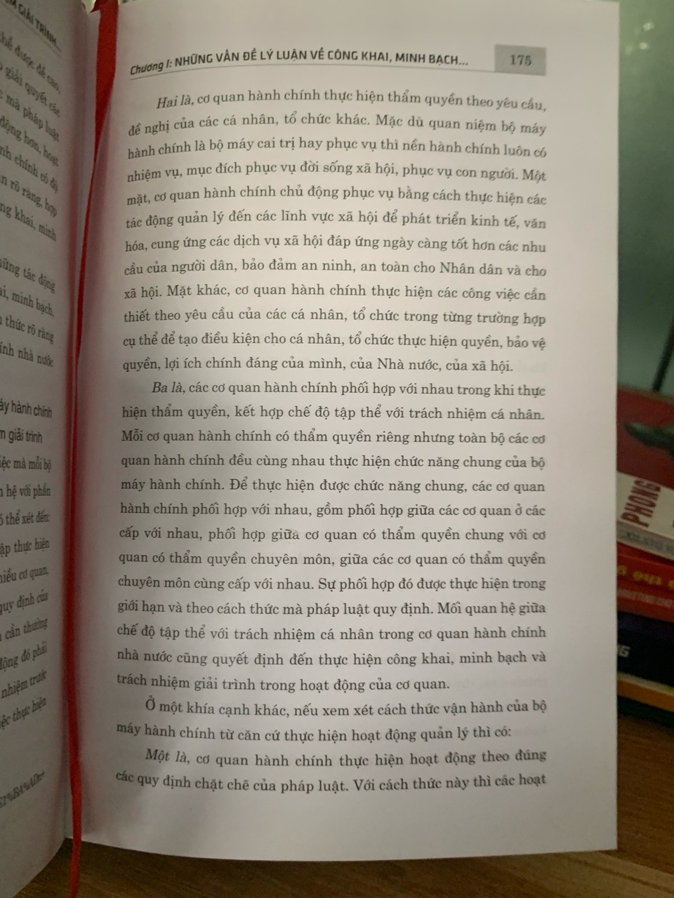 Công khai minh bạch và trách nhiệm giải trình của các cơ quan hành chính nhà nước ở Việt Nam hiện nay -NXB Chính trị quốc gia sự thật