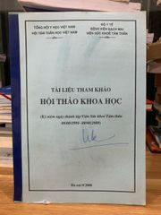 Tài liệu tham khảo hội thảo khoa học - ảnh 1