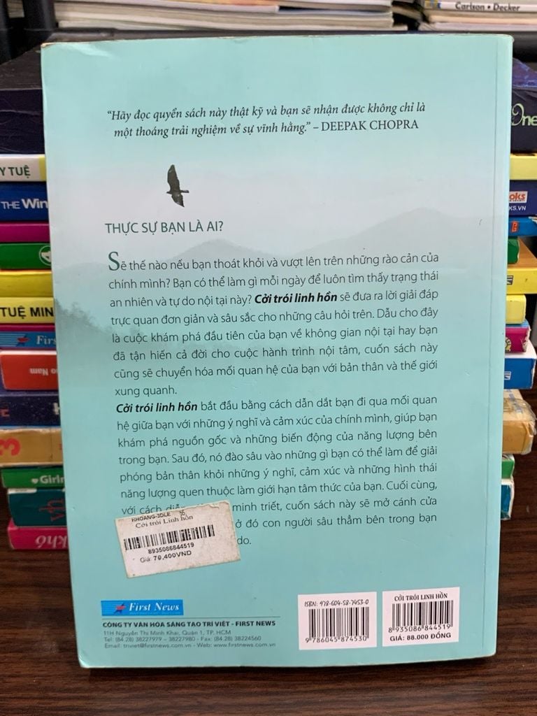 Cởi Trói Linh Hồn – Michael A. Singer - Ảnh chụp thực tế