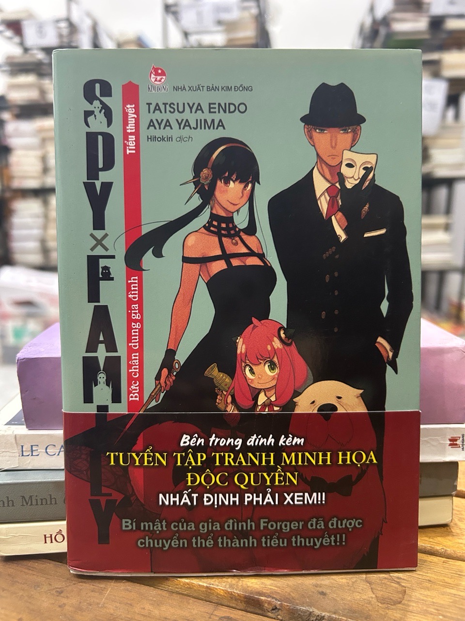 Spy và Family bức chân dung gia đình -Tatsuya endo aya yaJima