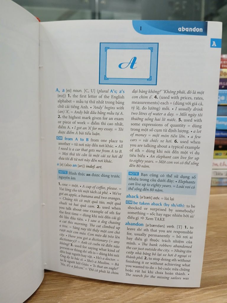 Từ điển Anh – Việt, Việt – Anh – Oxford Standard - Ảnh thực tế 5