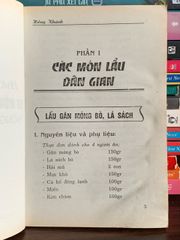 Hướng dẫn nấu 60 món lẩu và món nướng thông dụng dễ làm – Hồng Khánh (biên soạn) - ảnh 4