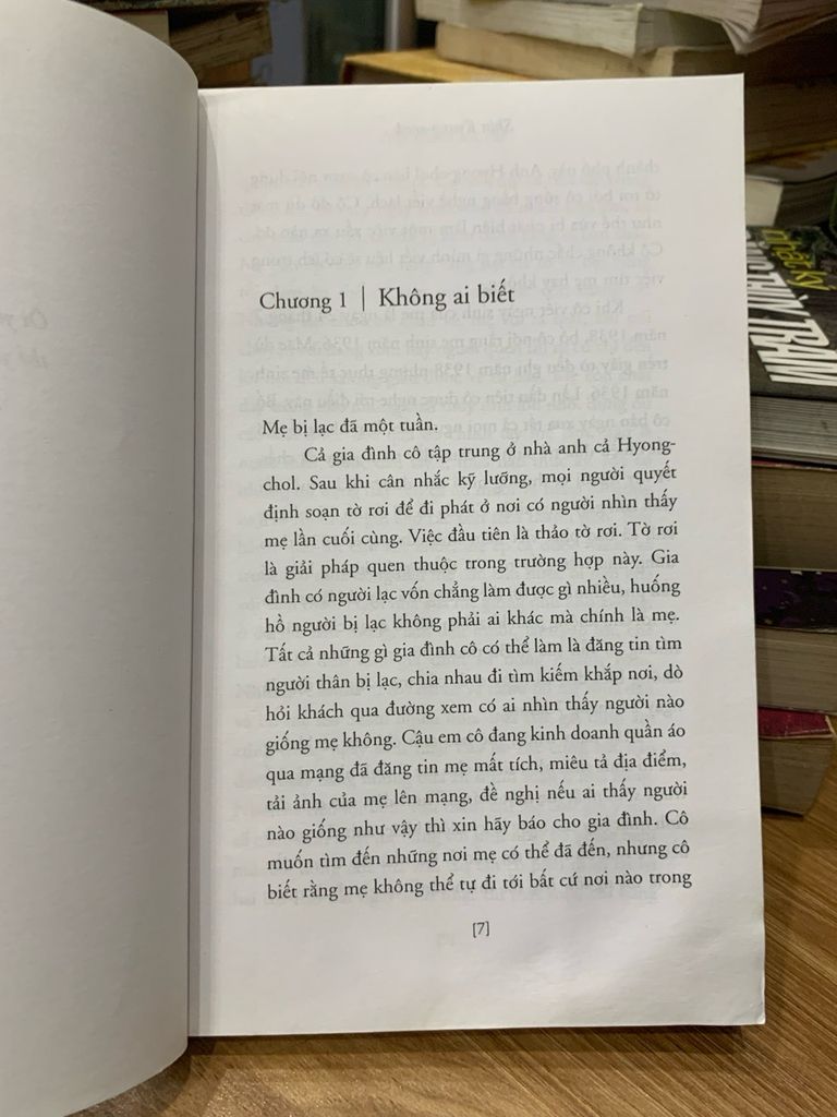 Hãy Chăm Sóc Mẹ - Tác phẩm đoạt giải Man Asian của Shin Kyung Sook - Ảnh thực tế 4