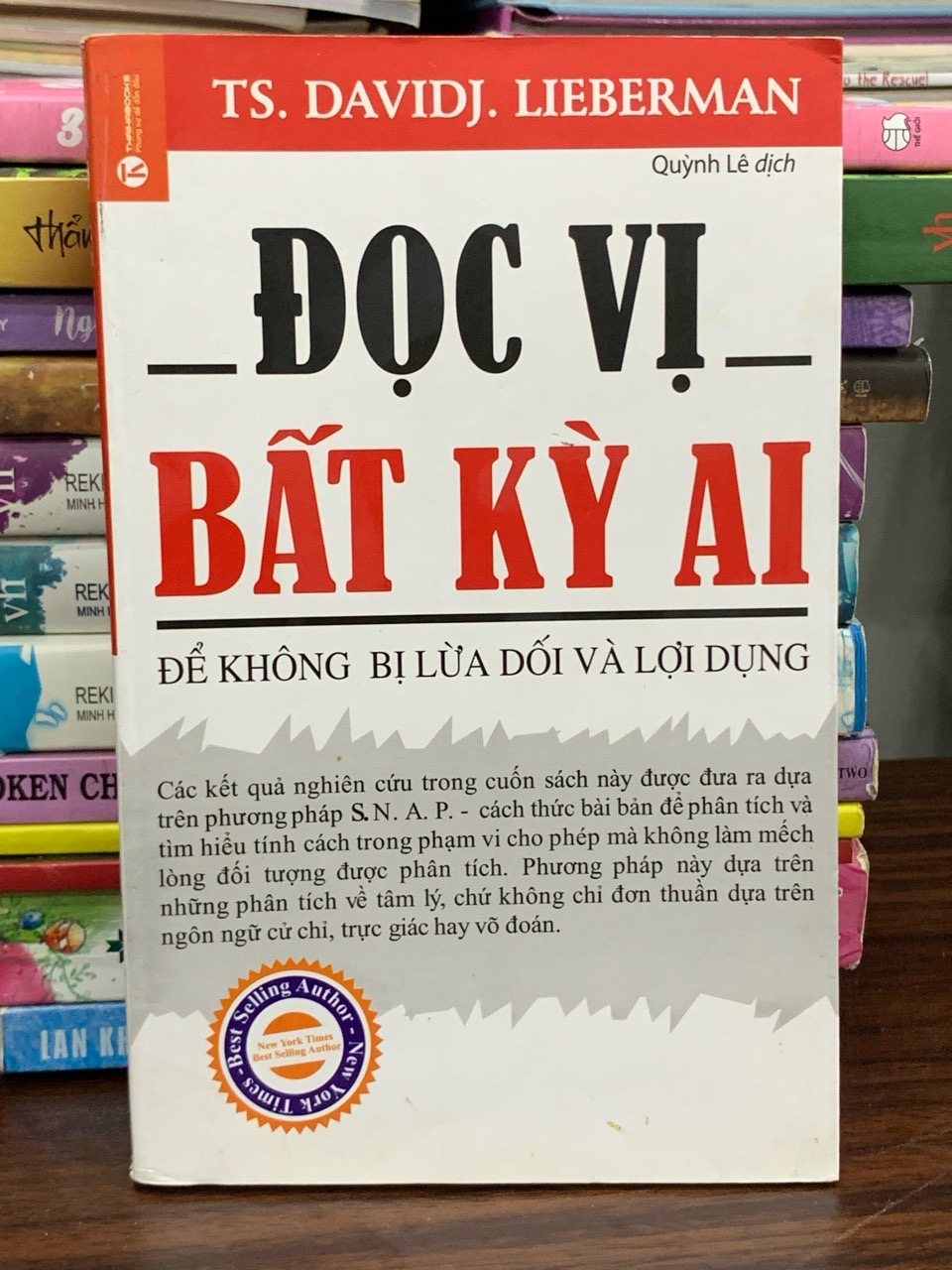 Đọc vị bất kỳ ai – TS. David J. Lieberman