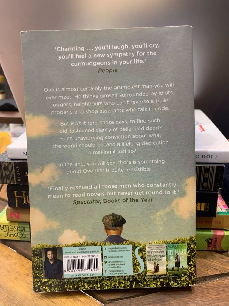 A Man Called Ove -Fredik Backman - Ảnh chụp thực tế