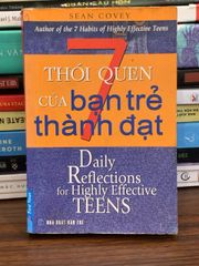 7 thói quen của bạn trẻ thành đạt – Sean Covey - ảnh 1