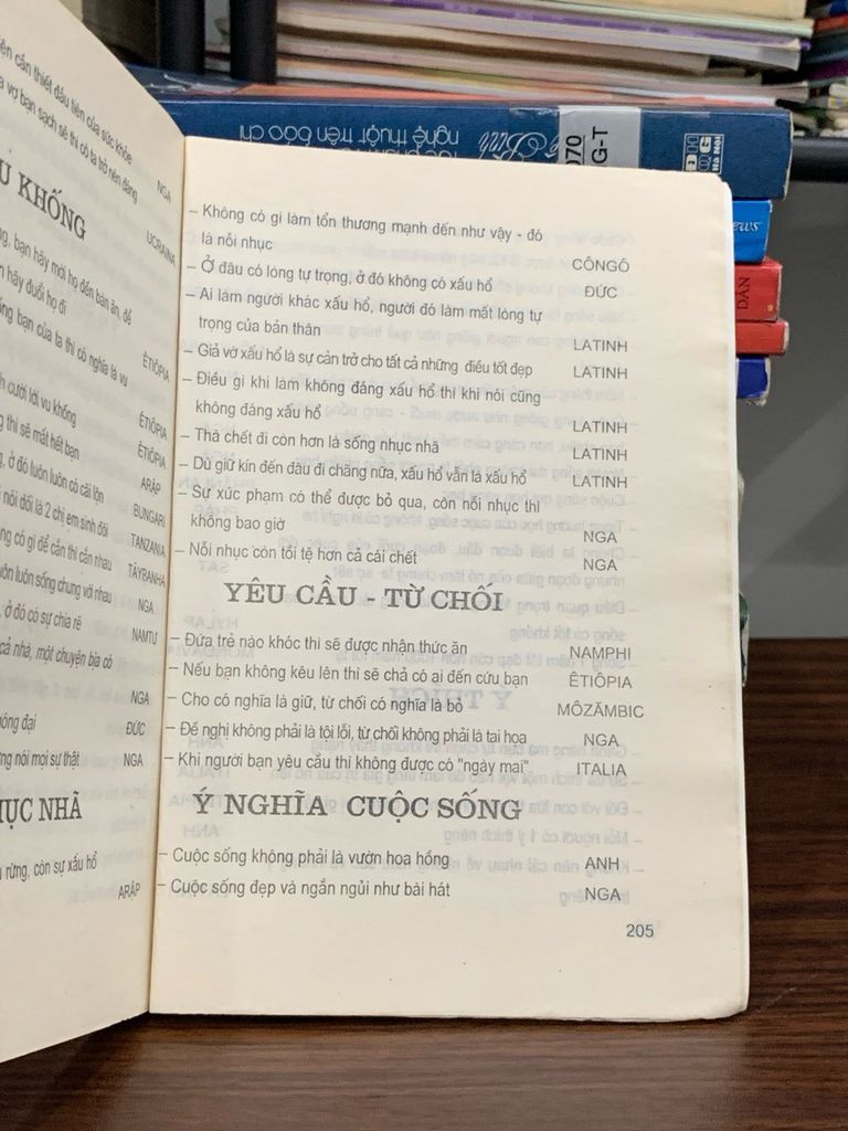 Tục ngữ, thành ngữ trên thế giới (Tập 1) — (NXB Văn Hóa Dân Tộc) - Ảnh thực tế 5