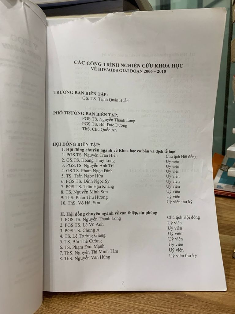 các công trình về nghiên cứu khoa học về HVL/AIDS 2006-2010 - Ảnh thực tế 4