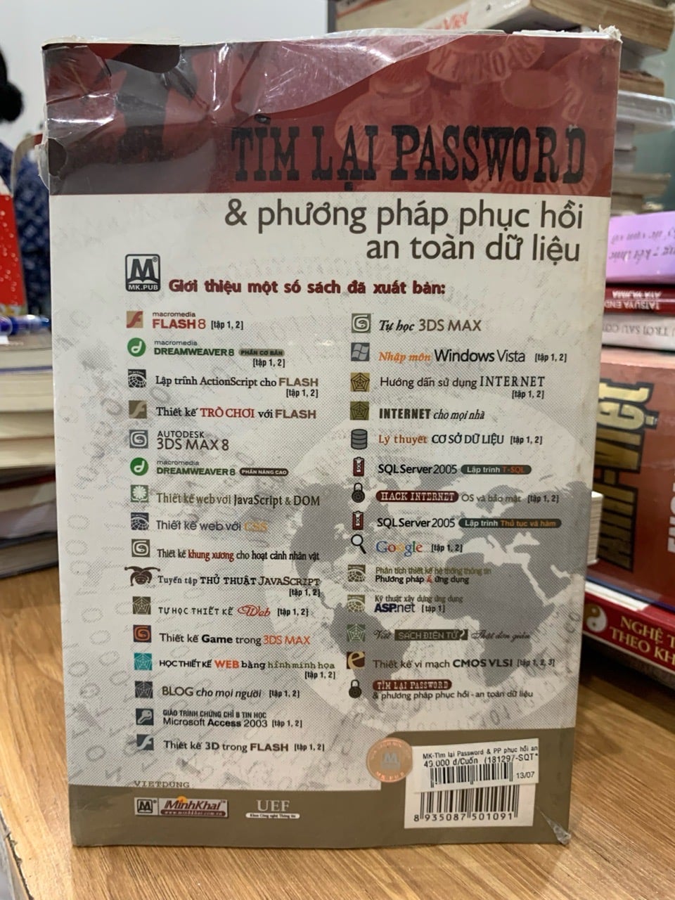 Tìm lại Password và phương pháp phục hồi -an toàn dữ liệu -Vũ Đình Cường