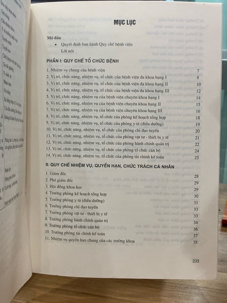 quy chế bệnh viện - Ảnh thực tế 8