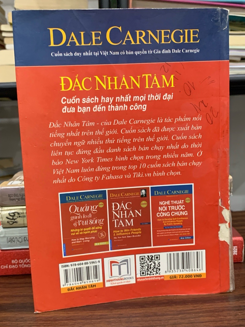 Đắc nhân tâm (Mạnh Chương dịch) – Dale Carnegie