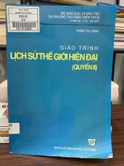 Giáo trình Lịch sử thế giới hiện đại (Quyển II) – Trần Thị Vinh - ảnh 2