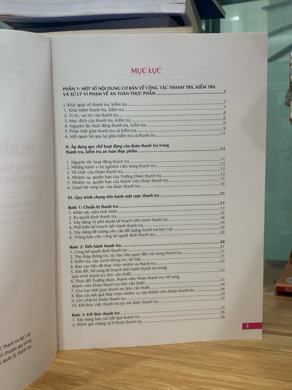 Hướng dẫn chung công tác thanh tra kiểm tra an toàn thực phẩm- Dự án hỗ trợ kỹ thuật