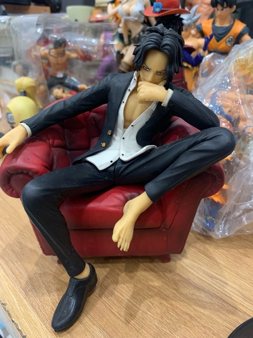 Trang Trí Máy Tính Để Bàn Ngồi Albedo Anime Tượng, Bộ Sưu Tập Đáng Yêu Tượng Hoạt Hình Sưu Tập Anime