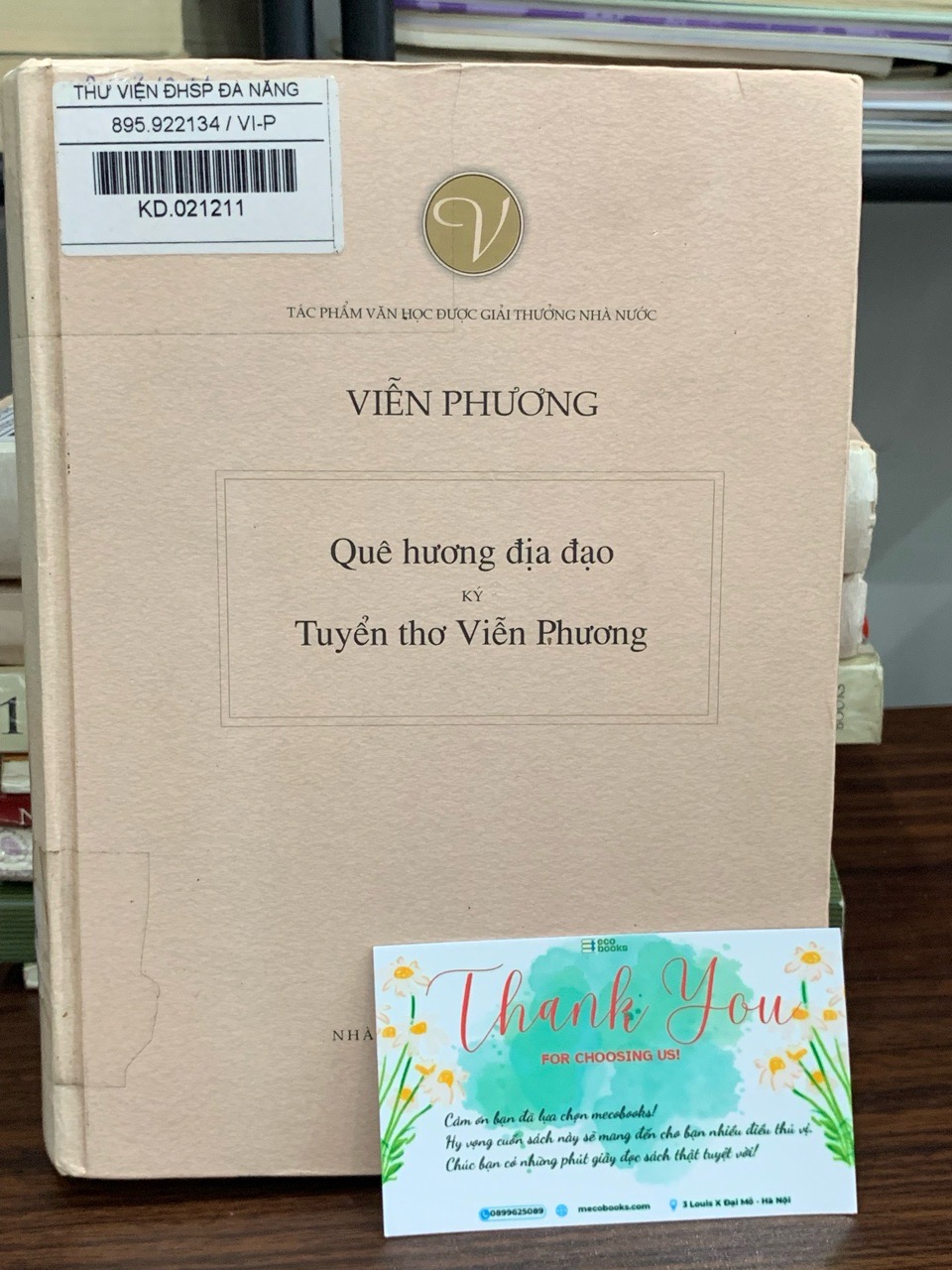 Quê hương địa đạo ký Tuyển thơ Viễn Phương – Viễn Phương