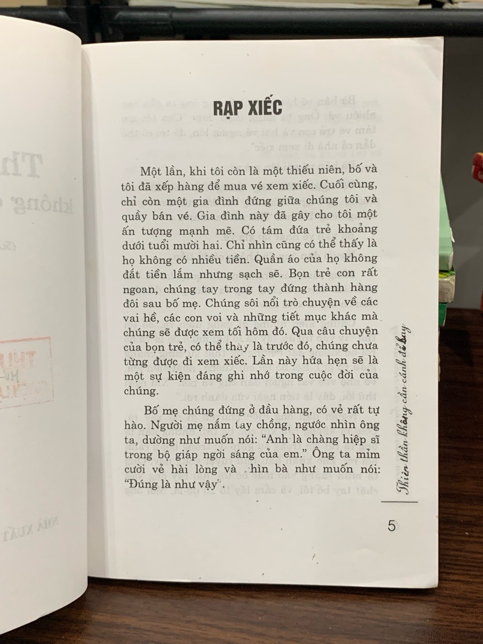 Thiên thần không cần cánh để bay- Vũ Thọ