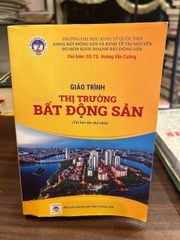 Giáo trình thị trường bất động sản- NXB ĐH KTCD - ảnh 1