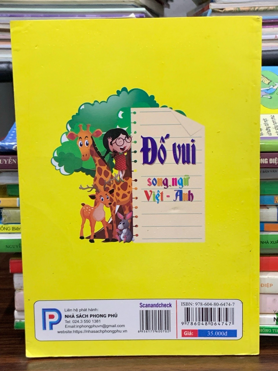 Ảnh sách Đố vui song ngữ Việt – Anh – Bích Ngọc (sưu tầm, biên soạn)