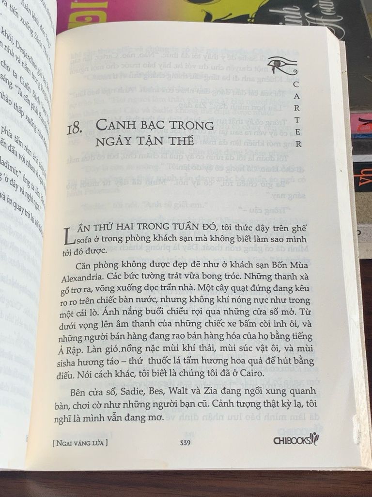 Ngai vàng lửa – Rick Riordan - Ảnh thực tế 5