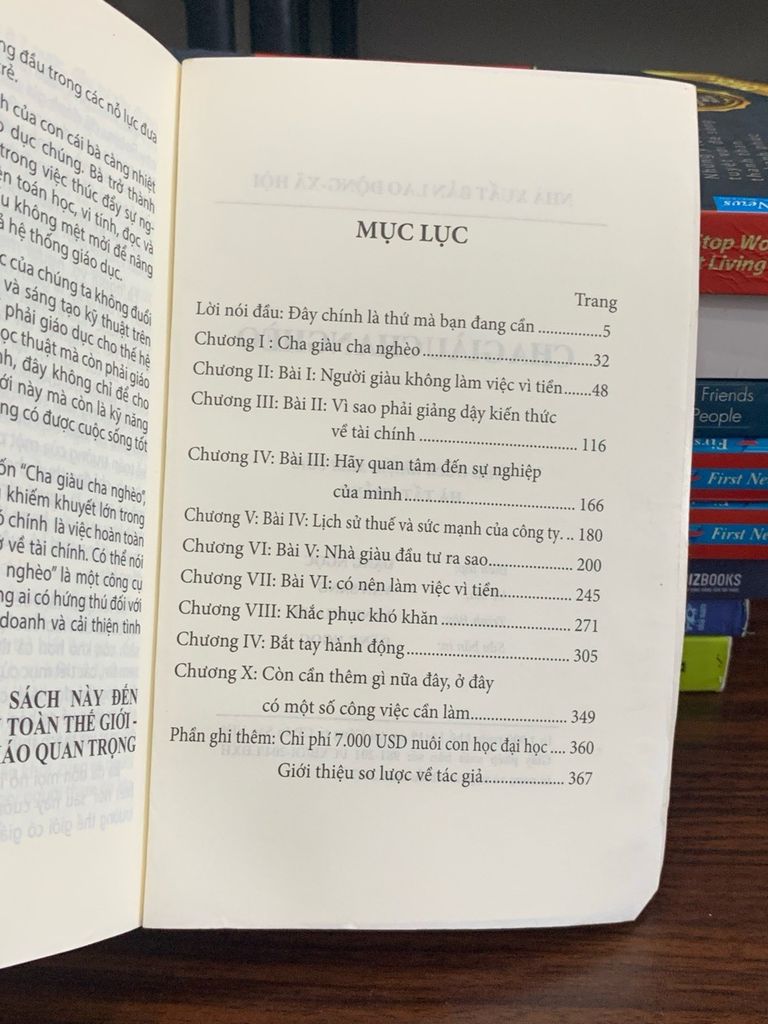 Bộ sách Cha giàu Cha nghèo - Ảnh thực tế 5