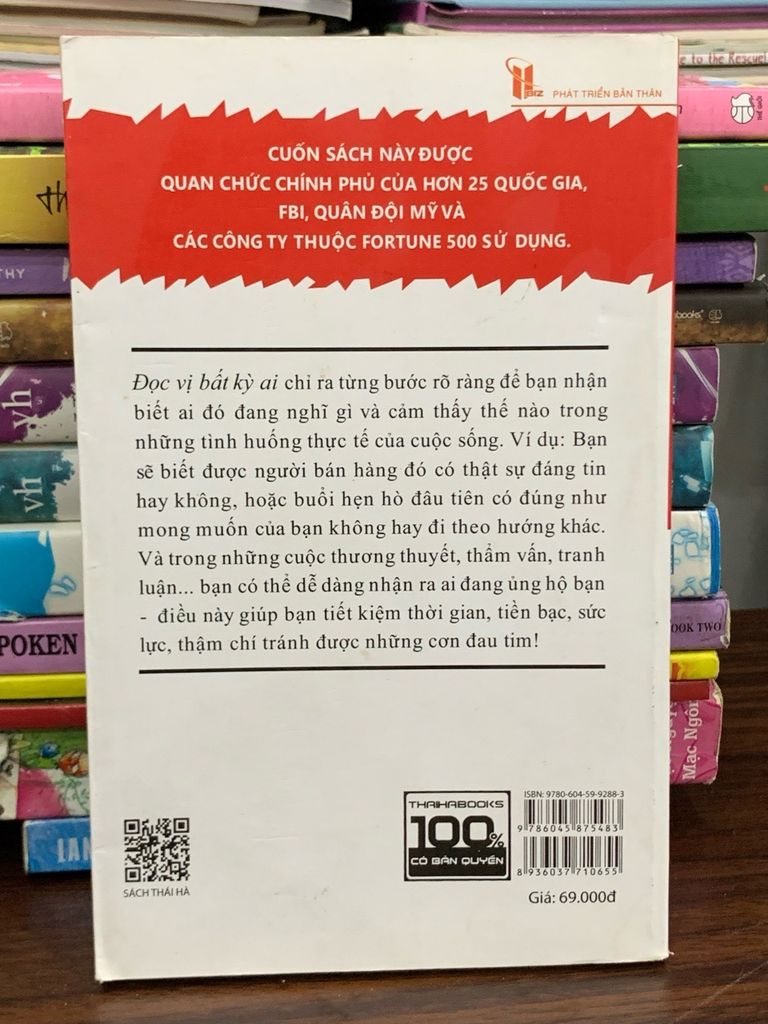 Đọc vị bất kỳ ai – TS. David J. Lieberman - Ảnh chụp thực tế