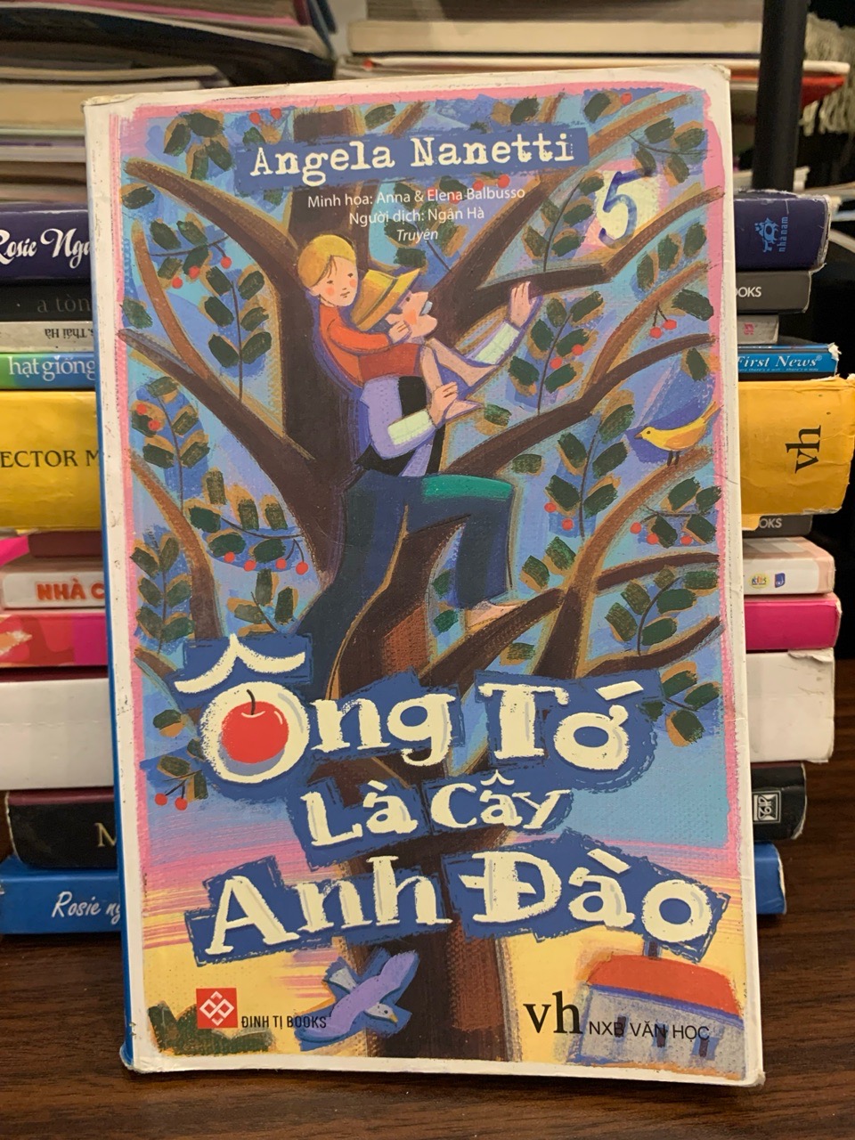Ông tớ là cây Anh Đào – Angela Nanetti