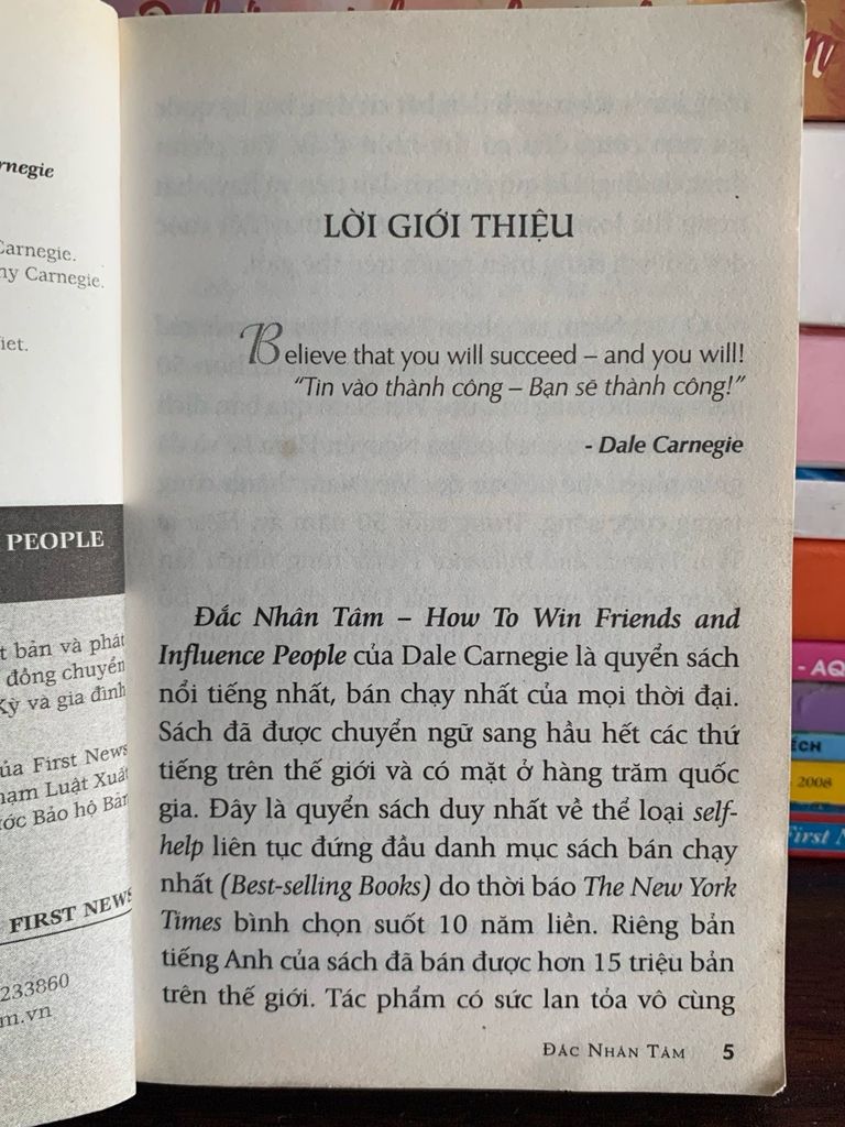 Đắc nhân tâm (bản dịch mới) – Dale Carnegie - Ảnh thực tế 4