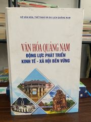 Văn hóa Quảng Nam – Động lực phát triển kinh tế, xã hội bền vững – NXB bền vững - ảnh 1
