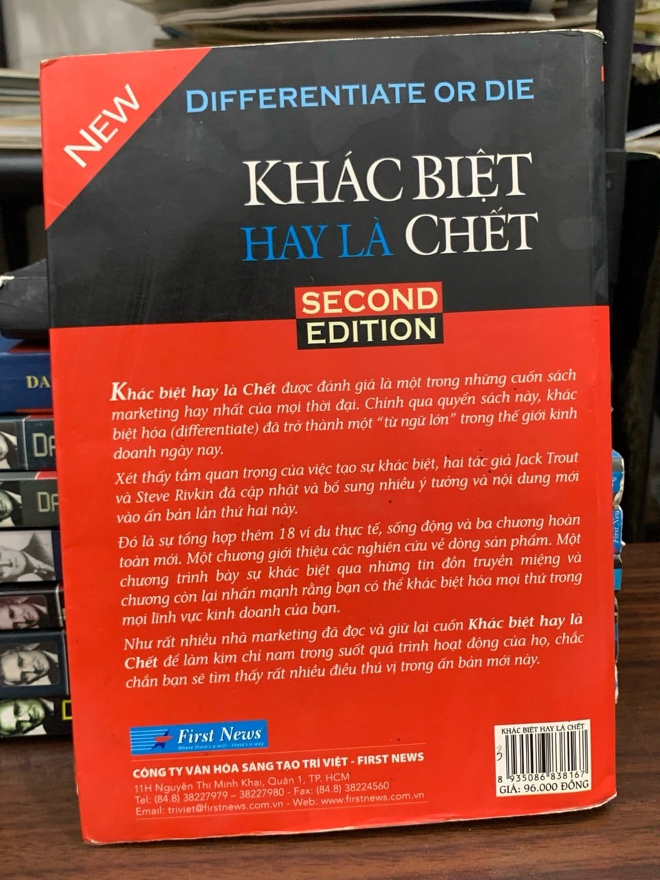 Khác biệt hay là chết — Jack Trout, Steve Rivkin