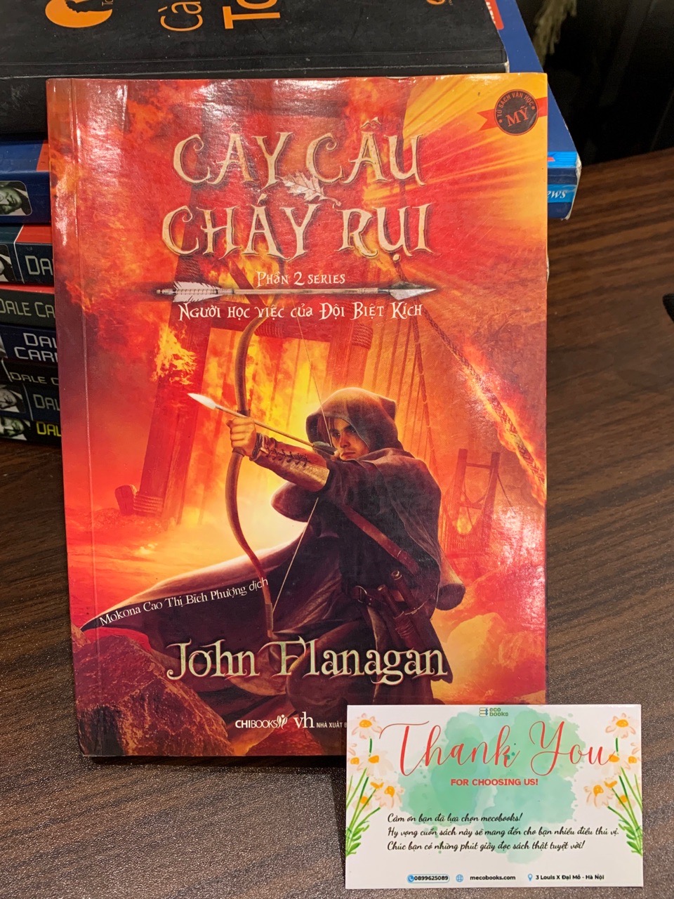 Cây cầu cháy rụi phần 2 series: Người học việc của Đội Biệt Kích- John Flanagan