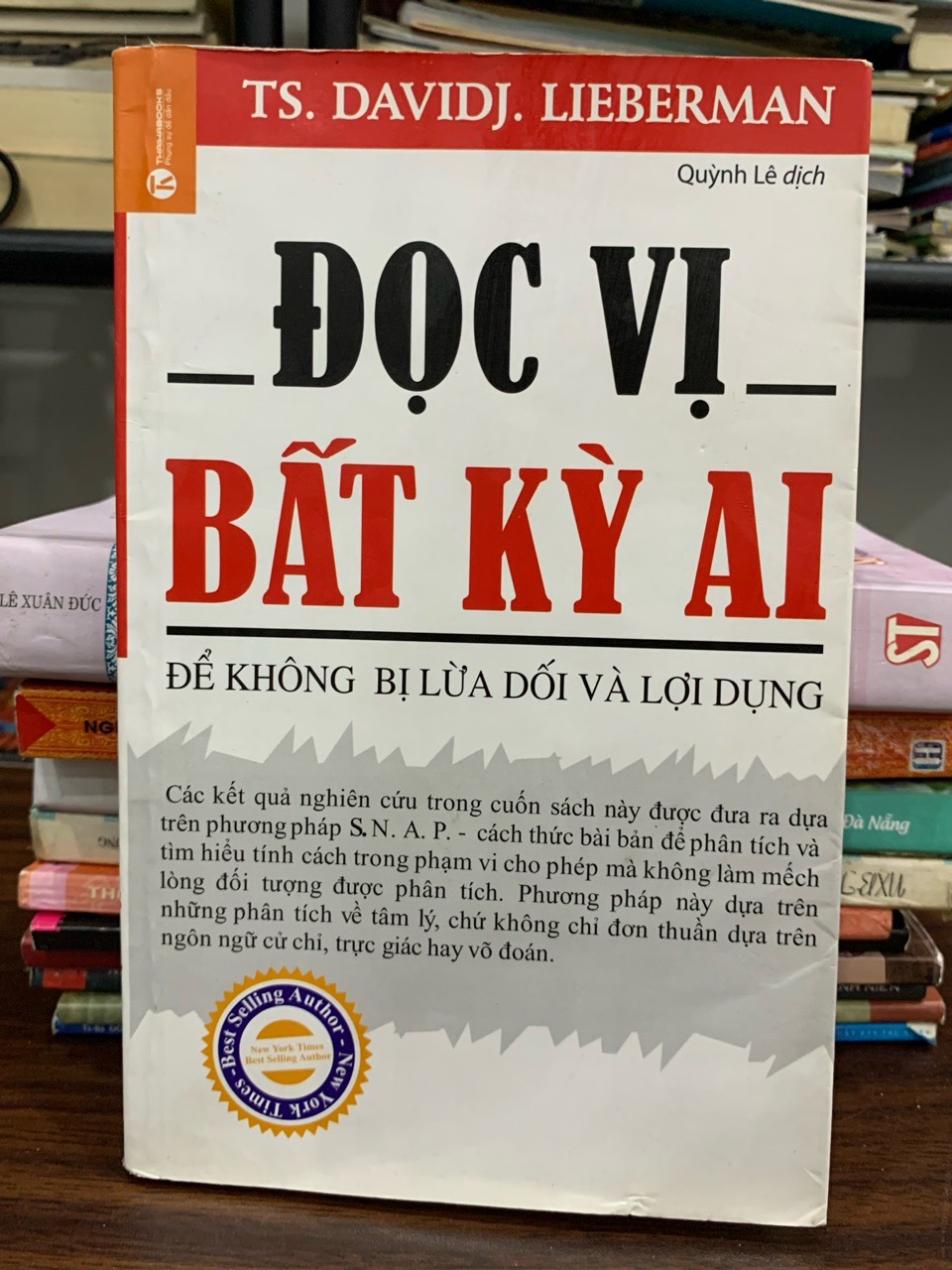 Đọc vị bất kỳ ai (Read Anyone Like a Book) – TS. David J. Lieberman