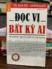 Đọc vị bất kỳ ai (Read Anyone Like a Book) – TS. David J. Lieberman - ảnh 1